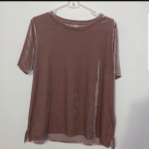 OLD NAVY pink blouse size L